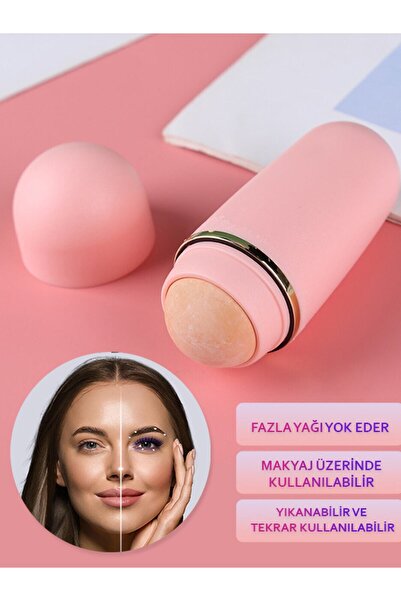 Ocean Volkanik Taş Roller, Yağ Emici Ve Cilt Matlaştırıcı Gerçek Lav Taşı