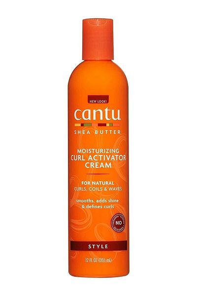 Cantu كريم ترطيب وتحديد تجعيد الشعر للشعر الطبيعي 355 مل