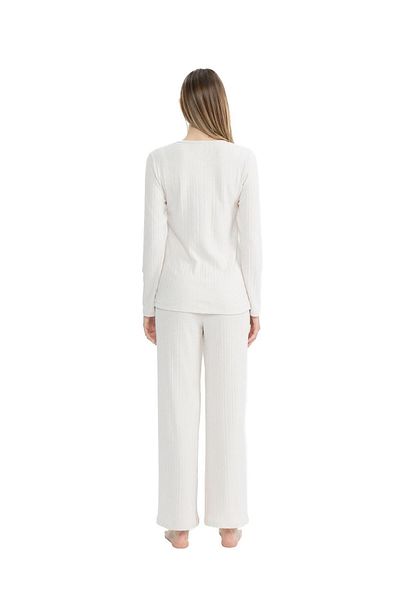 U.S. Polo Assn. US Polo Assn. Beige Women's Pajama Set - Patted