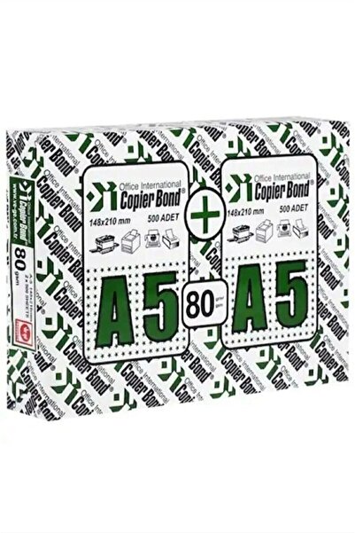 copierbond A5 Copy Paper - 80g, 1Pack, 1000Pcs