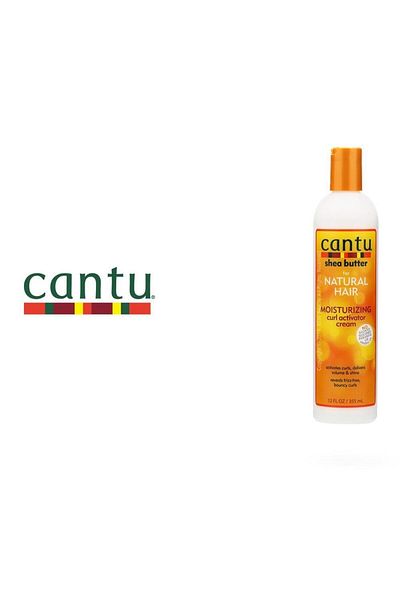 Cantu كريم ترطيب وتحديد تجعيد الشعر للشعر الطبيعي 355 مل