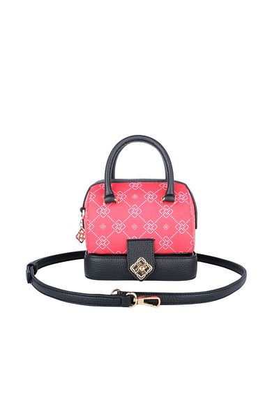 LAMBERTİ Mini Mirrored Handbag - 7021-2