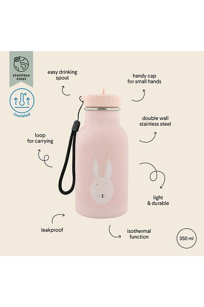 Trixie Insulated Drinking Bottle 350ml - Thermos Bottle - Mrs. Rabbit
