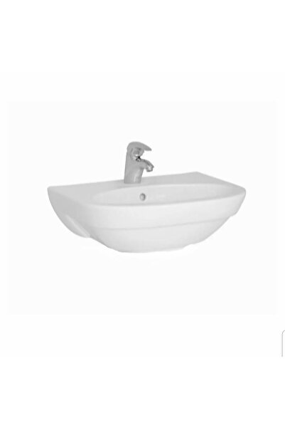 VitrA Form Lavabo 60cm - Beyaz - orta armatür delikli - su taşma delikli