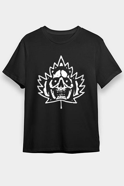 tf tişörtfabrikası Μαύρο μπλουζάκι Mad Season Unisex