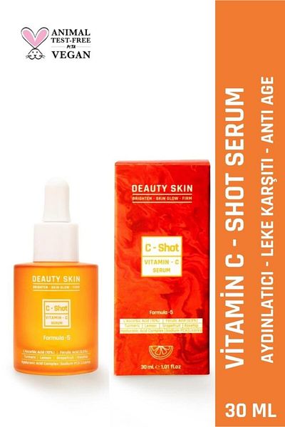 DEAUTY SKIN C-shot Serum - Brightening and Anti-age Anti-Acne, Moisturizing and Barrier Repair