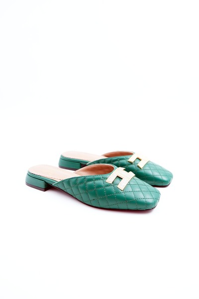 Tenau Γυναικείες παντόφλες από γνήσιο δέρμα