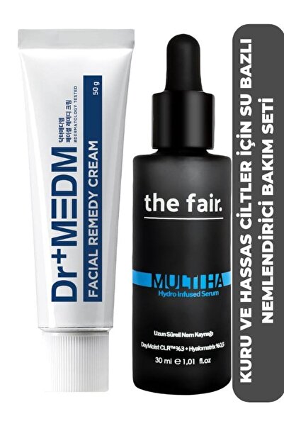 the fair. Yoğun Nem Veren Ton Eşitleyici Vegan Yüz ve Göz Çevresi Bakım Seti