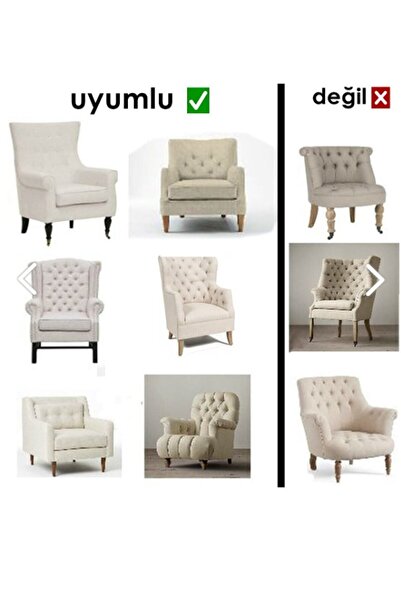 Faiend Stretch Elastic Washable Cotton Brick Pattern Jacquard Single Sofa Cover Berjer Seat Cover