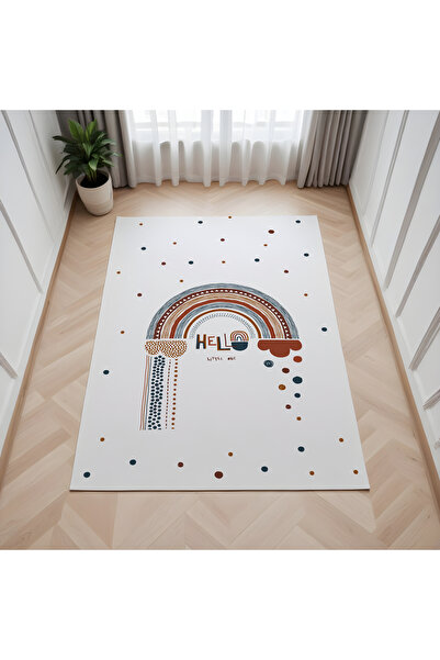 Evmila Hello Gökkuşağı Kalın (7MM) Halı Modeli 2