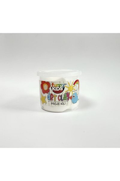 Rich Funny Kids Art Clay Proje Kili 40cc Beyaz 550