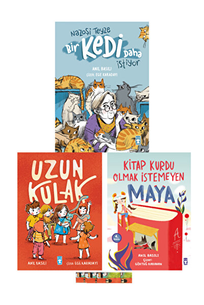 Timaş Çocuk 1. Sınıflar için-Nazoşi Teyze Bir Kedi Daha İstiyor,Uzun Kulak,Ki...