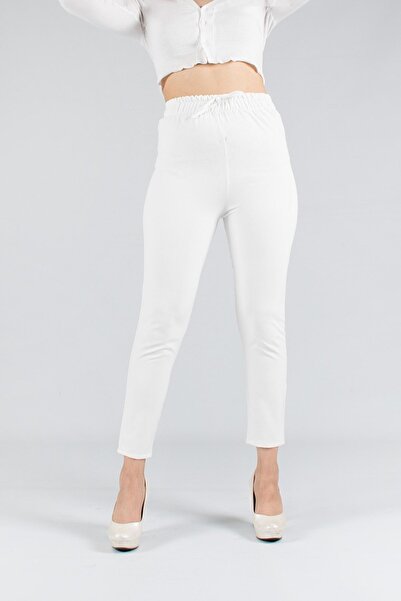 Modashop Lycra Crepe Women's Trousers - Dumbbell Dumbbell - Comfortable Size 36-50