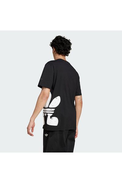 adidas Black Sports T-Shirt for Kids