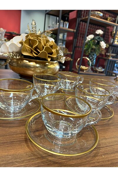 Paşabahçe Pasabahce 6 Personality Pandorani and Nescafe Fincani Set