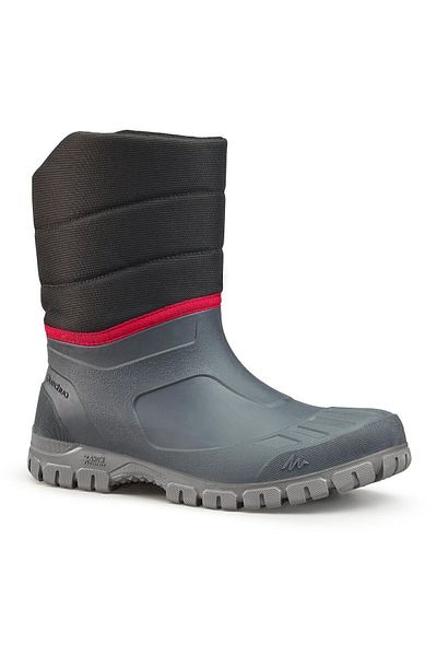 Decathlon بوت ثلج خارجي للرجال - مقاوم للماء - أسود - Sh100