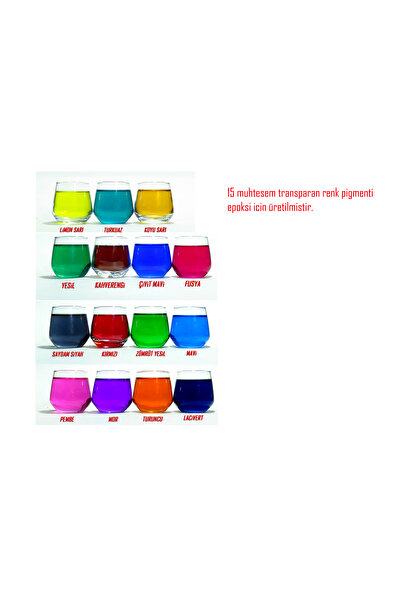 Epakem epoksi renk pigmenti