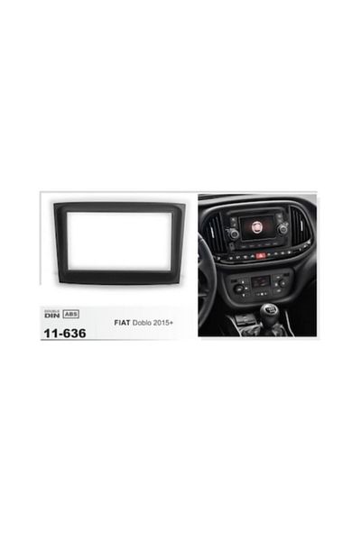 FARSAN Fiat Doblo 2016-2017 Double Tape Frame