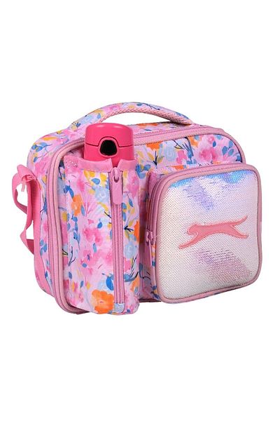 Me Çanta Slazenger Pink Kids Lunchbox - with Water Bottle Pocket