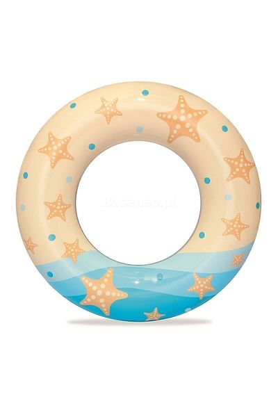BESTWAY Deniz Yaşamı Desenli Çocuk  Simit 61Cm 36014