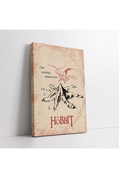 KOSS Dijital The Hobbit Lonely Mountain Canvas Print
