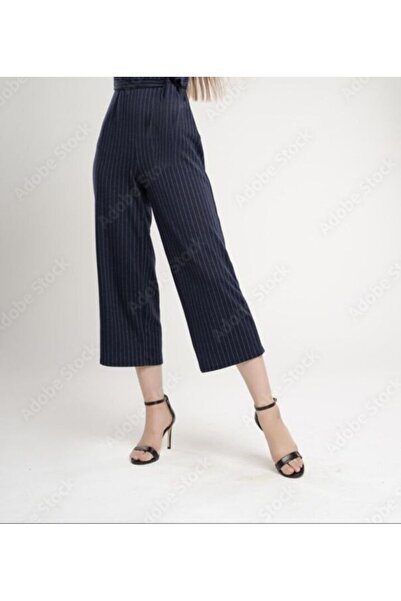 TEKSTİL DERYASI BİLEKBOY İÇ GÖSTERMEZ ÇİZGİLİ PANTOLON