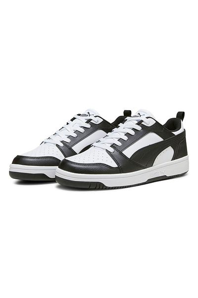 Puma 39232801   - Rebound V6 Low-Puma Black/White Casual Sneaker