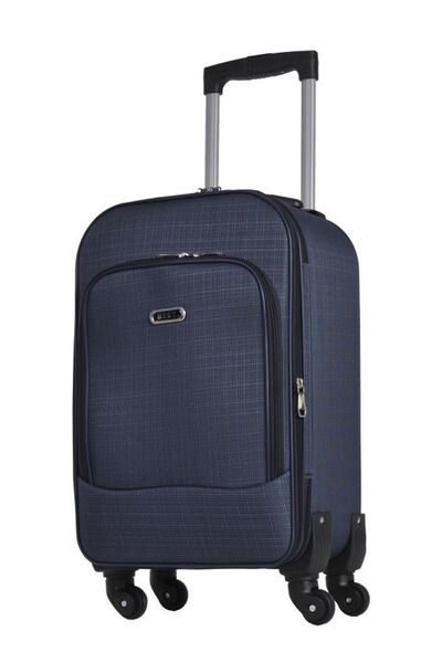 Best Kabin Boy Kumaş Valiz Lacivert 1061