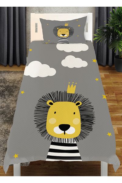 Evperest Lion Cloudy Pique Bedspread EPY118