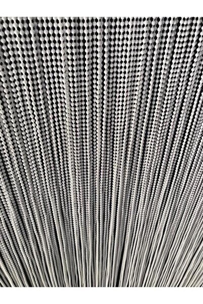 özdeğer home 90x200 beyaz sıfır aralık kapı perdesi boncuk perde kapı süsü sineklik mutfak balkon bahçe perdesi