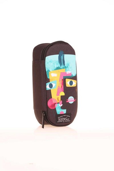 KAUKKO Art Face K2662 - Geantă pentru stilou Nature cu compartiment special