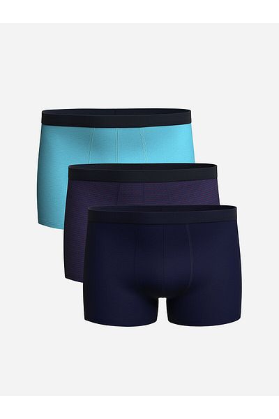LC Waikiki Ανδρικά μπόξερ LCW 3 τμχ ελαστικά βαμβακερά - Standard Fit