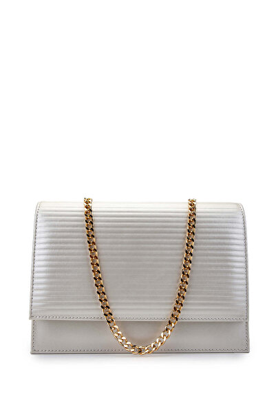 Tamer Tanca White Vegan Women's Shoulder Bag