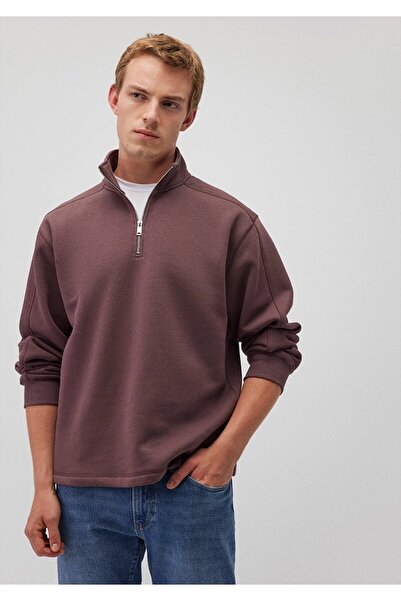 Mavi YARIM FERMUARLI SWEATSHIRT Huckleberr