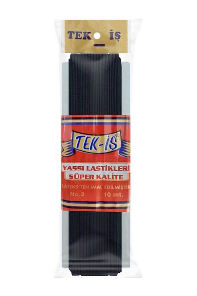 Tek-İş Tekis Leg Rubber 8 Mm Yellow Rubber 10 Meters
