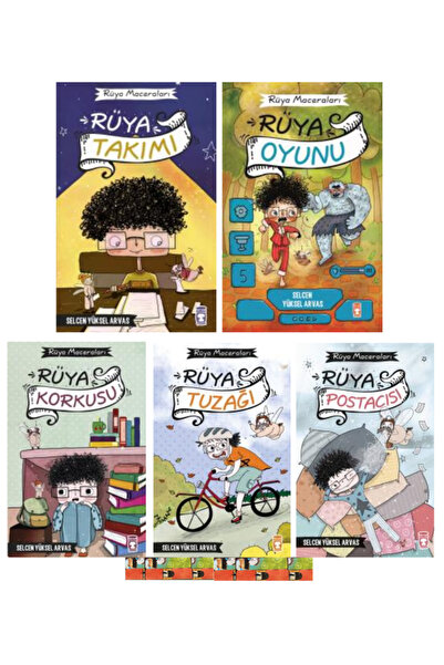 Timaş Çocuk 2.3. sınıflar için Rüya Maceraları serisi 6 kitap(set) Selcen Yük...