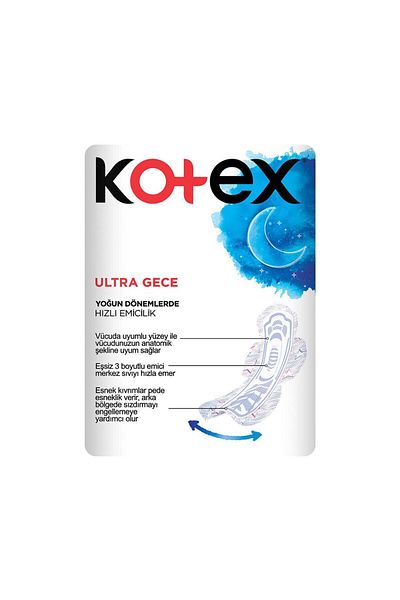 Kotex Ultra Super Economic Package Night 16 Pieces