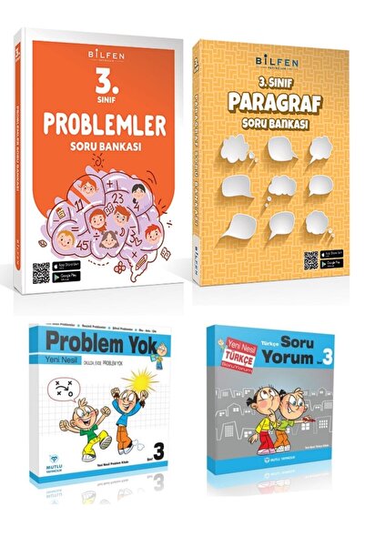 Bilfen Yayıncılık Bilfen 3.sınıf Problemler Paragraf Soru Bankası Mutlu Usta ...