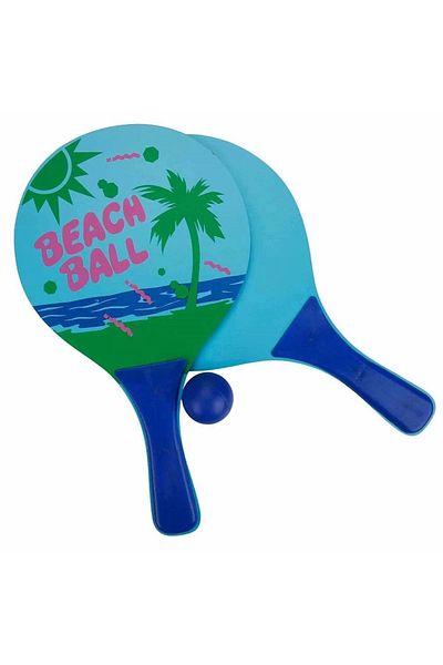 A-T AYZE-TRENDY Summer Racket for Kids - 2 Wooden Pin Balls, Price for 1 Piece