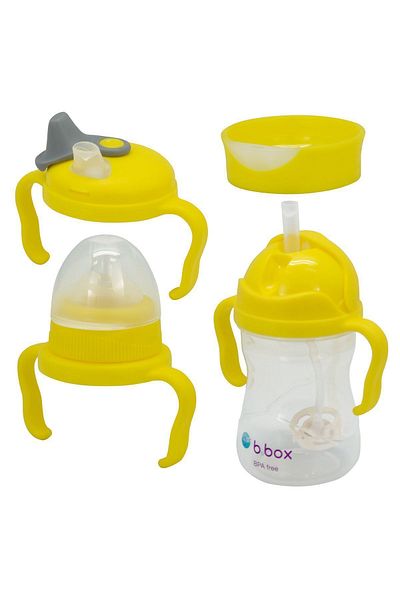 Bbox 4-in-1 Nutrition and Exercise Cup Set - Advantage Pack, Yellow, 240 Ml, 4 Pieces