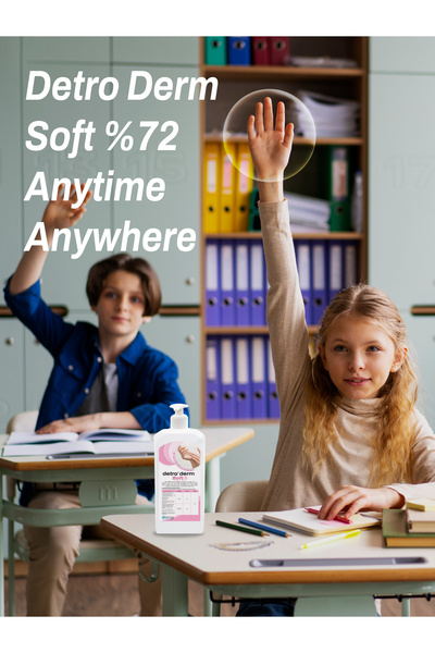 Detrox Antiseptik Solüsyon El Dezenfektanı Detro Derm Soft %72 1LT