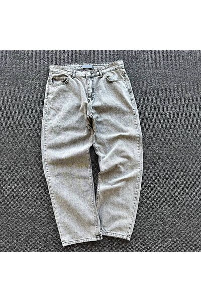 tetramoda Smoked Snow Wash Baggy Jeans