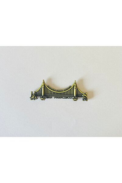 Genel Markalar San Francisco Golden Gate metal magnet, şık ve dayanıklı ev de...