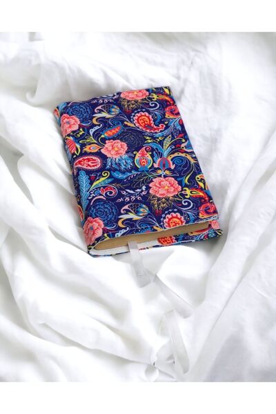 MABUDE Kitap Kılıfı Fabric Book Cover Kitap Koruma Organizer Mkk0021