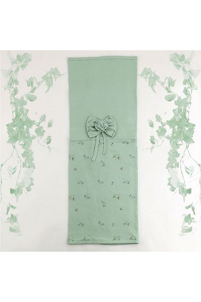 Sebi Bebe 80x85 Cm Floral Bow Blanket - 1114