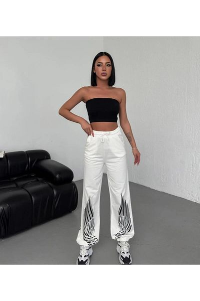 npLStore Φούτερ Jogger Unisex με στάμπα με φτερά