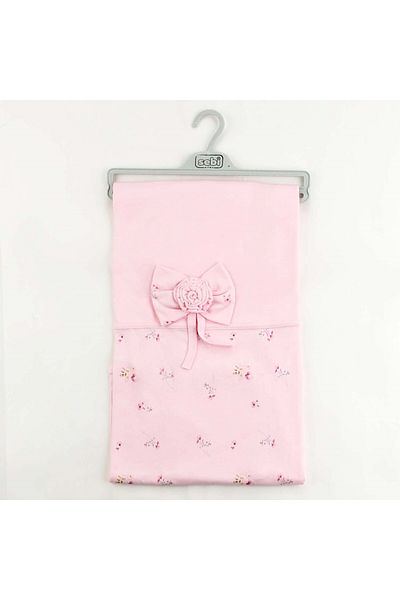 Sebi Bebe 80x85 Cm Floral Bow Blanket - 1114