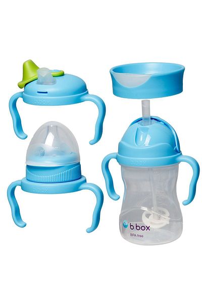 Bbox 4 Piece Blue Nutrition Transition Cup Set - Advantage Package, 240 ml