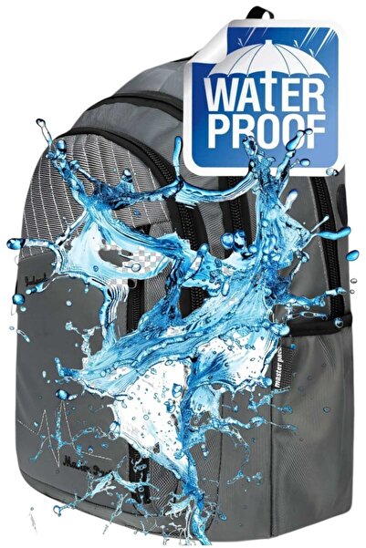 Uniquerrs Унісекс водонепроникний повсякденний рюкзак з декількома секціями шкільної сумки