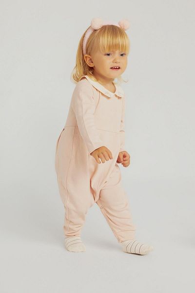 DeFacto Newborn Baby Girl Jumpsuit - Baby Collar, B1072a523wn